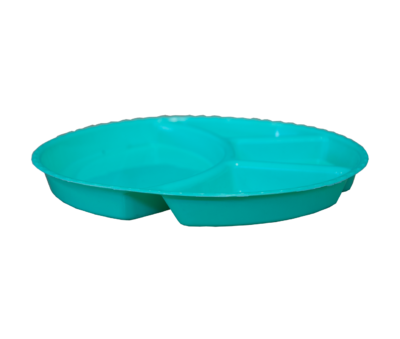 Round 4 Partition plate Metallic