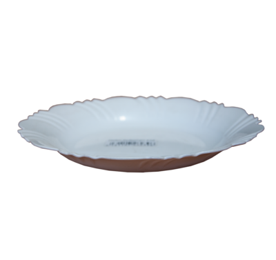 Soup Plate No. 9 White