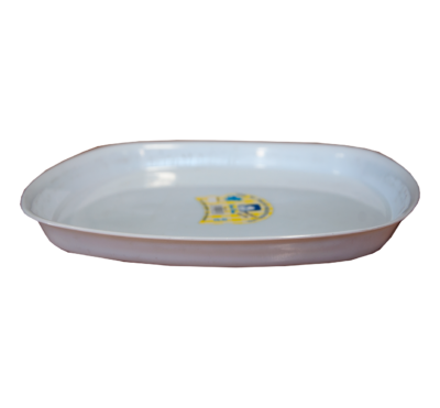 Square Dinner Plate No. 10 White